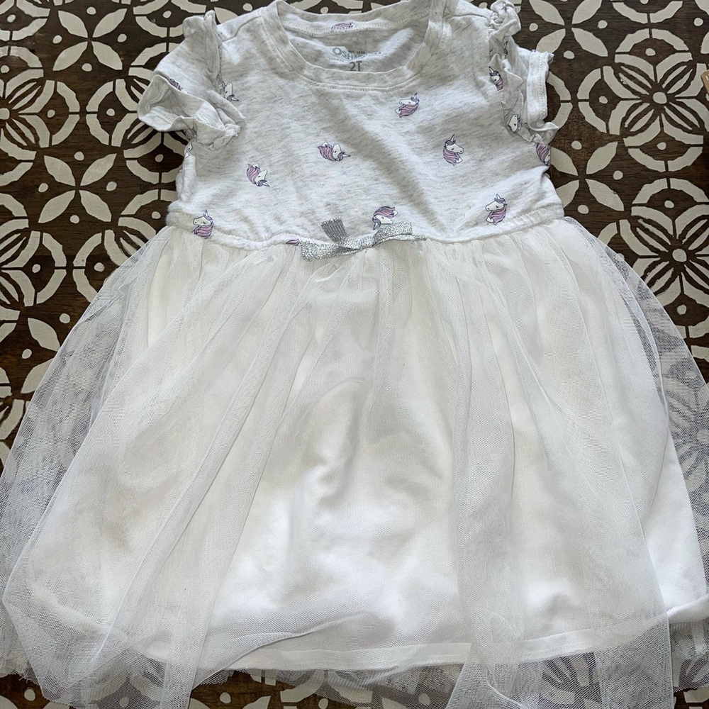 Oshkosh Unicorn Tutu Dress 24m